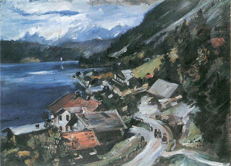 Lovis Corinth Walchensee, Serpentine Spain oil painting art